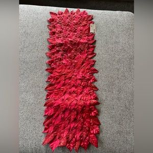 NWT-Poinsettia Table Runner